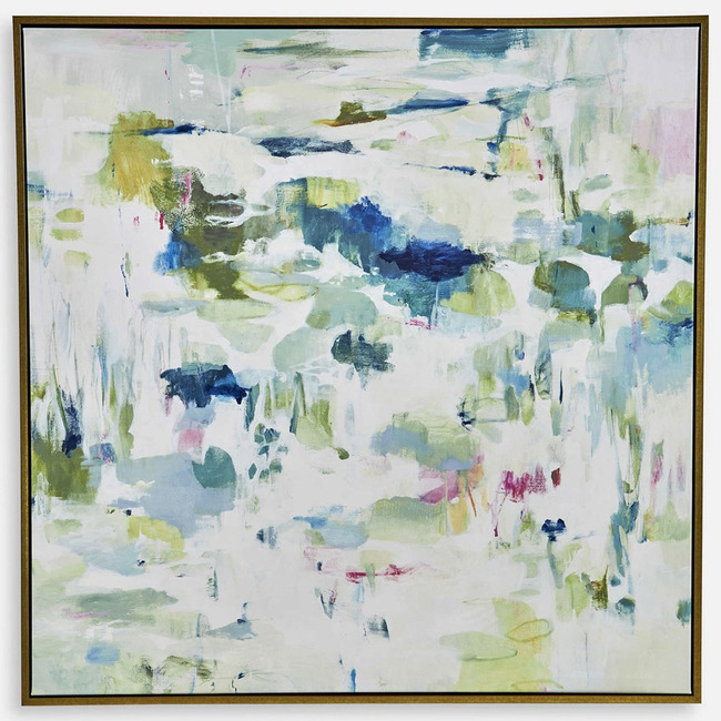 Abstract Reflections Framed Canvas by Uttermost