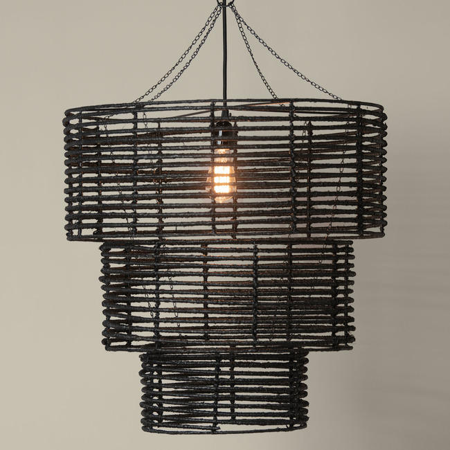 Three Tier Chandelier by Woven