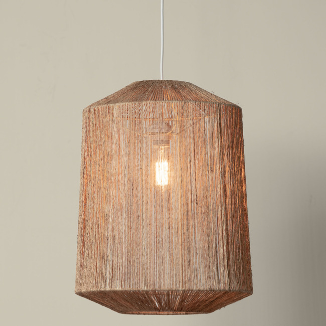 Walker Jute Pendant by Woven