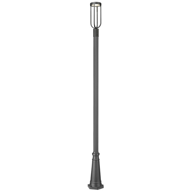Leland Outdoor Color-Select Stepped Pole Light by Z-Lite