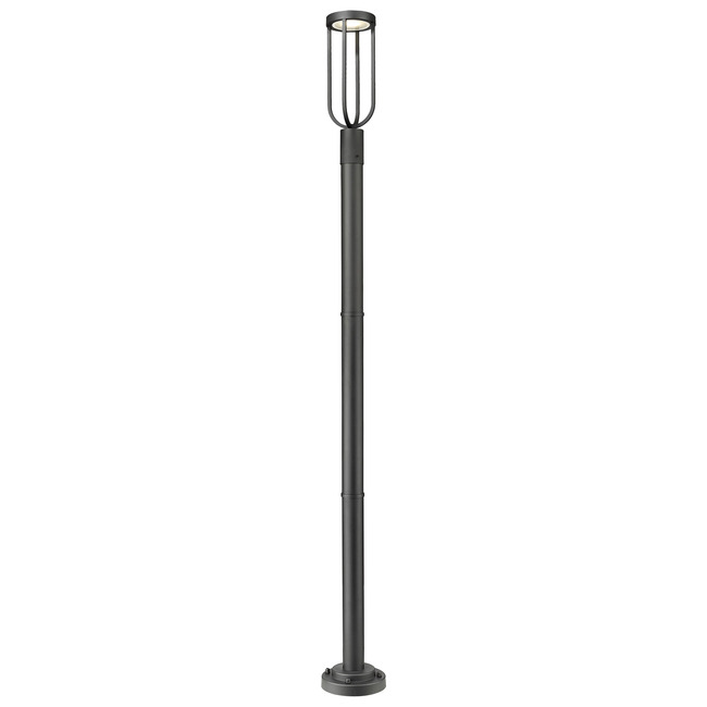 Leland Outdoor Color-Select Round Pole Light by Z-Lite