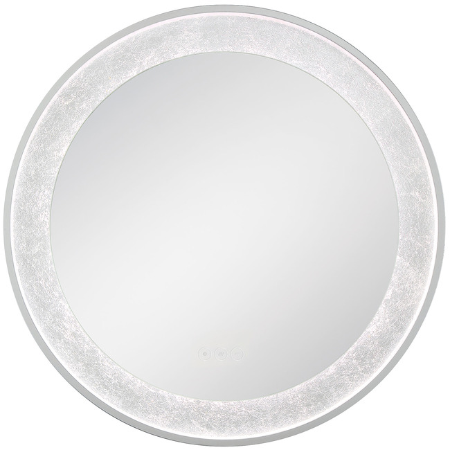 Anya Round Edge-Lit LED Mirror by Eurofase