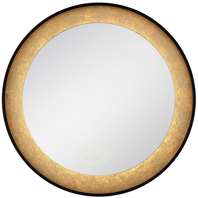 Anya Round Edge-Lit LED Mirror by Eurofase