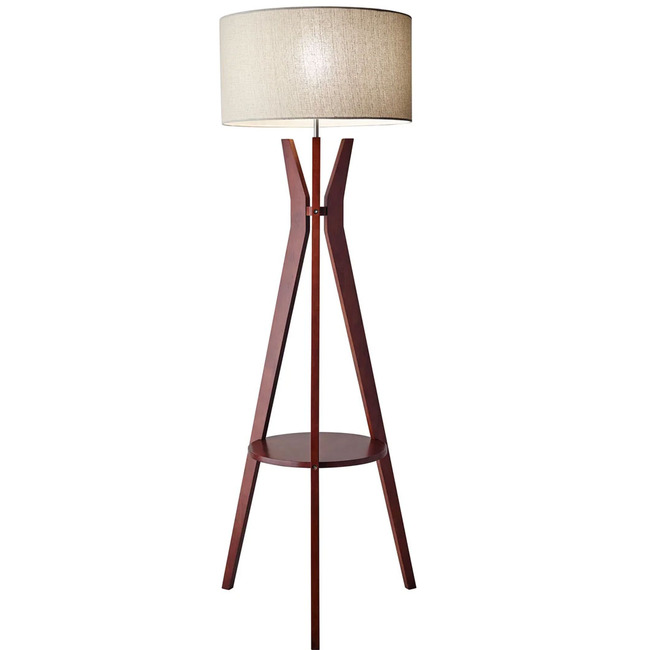 Bedford Shelf Floor Lamp by Adesso Corp.