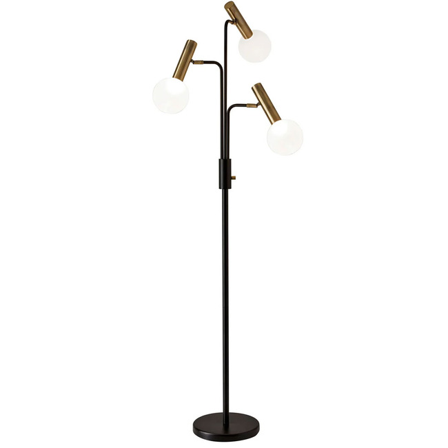 Sinclair 3-Arm Floor Lamp by Adesso Corp.