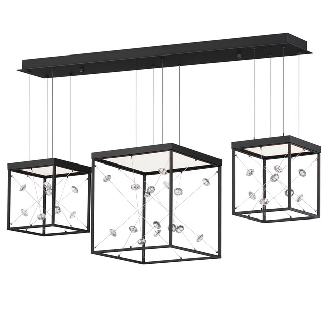 Entanglement Multi Light Linear Pendant by Et2