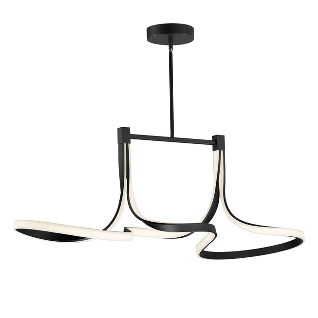 Serpentine Linear Chandelier by Et2