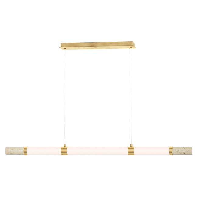 Travertine Linear Pendant by Et2