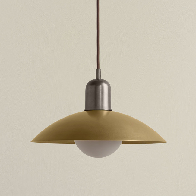Brass Arundel Orb Outdoor Pendant by In Common With