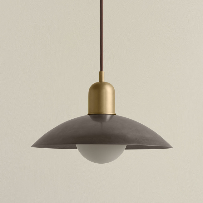 Brass Arundel Orb Outdoor Pendant by In Common With