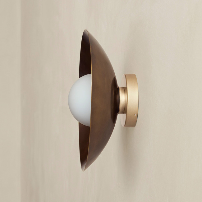 Brass Arundel Orb Outdoor Surface Mount by In Common With