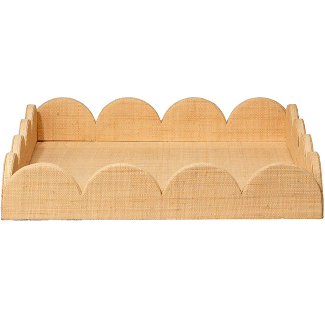 Wonderland Scalloped Tray by Jamie Young Company