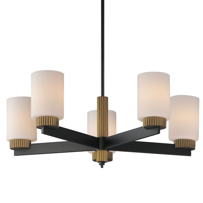 Ruffles Chandelier by Maxim Lighting