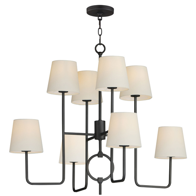 Paoli Tiered Chandelier by Maxim Lighting