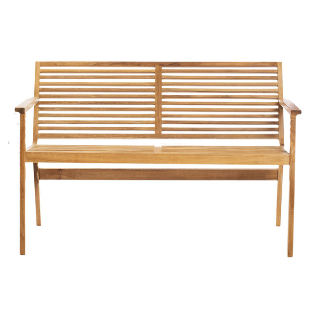 Rib Outdoor Dining Bench by Sibast Furniture