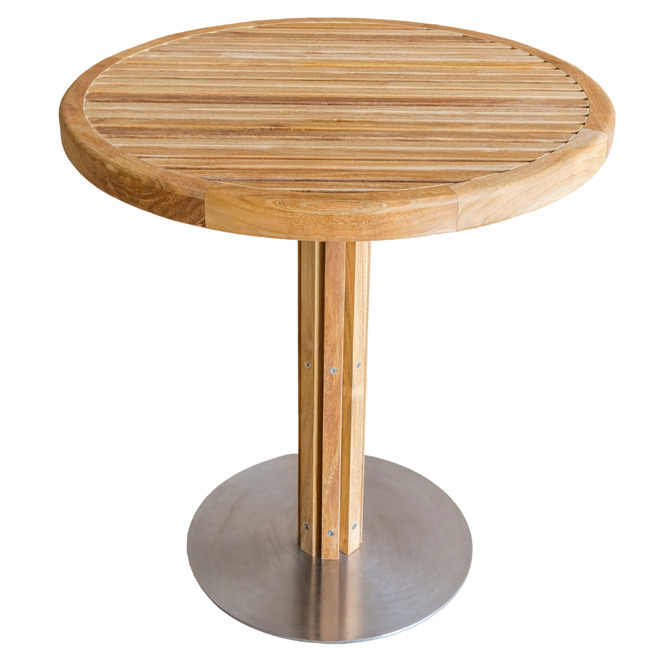 Rib Outdoor Cafe Table by Sibast Furniture