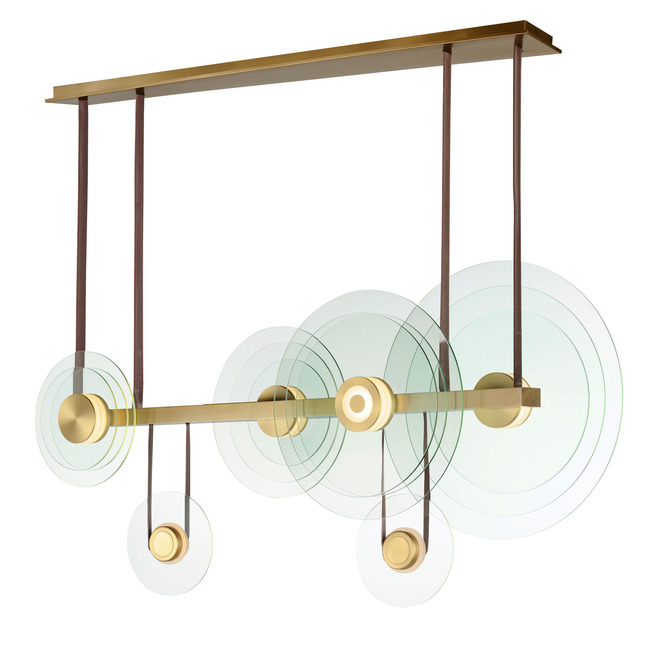 Stratum Multi Light Linear Pendant by Studio M