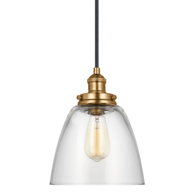 Baskin Dome Pendant by Visual Comfort Studio