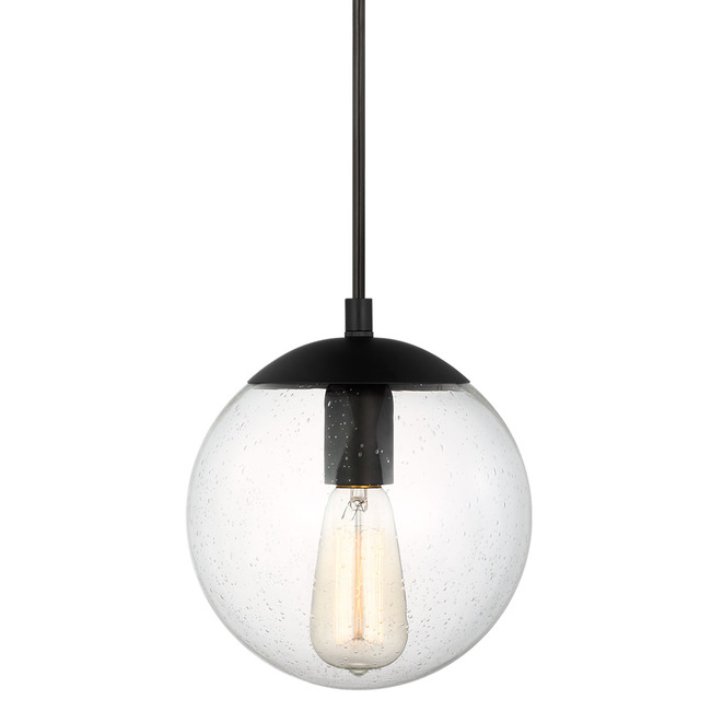 Leo Black Globe Pendant by Visual Comfort Studio