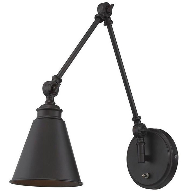 Morland Adjustable Wall Sconce - Overstock by Savoy House