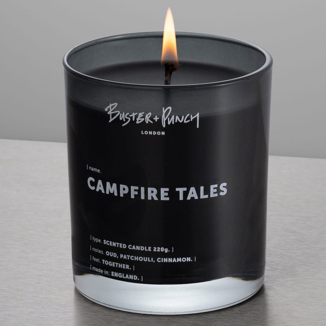 Campfire Tales Scented Candle 3 Inch by Buster + Punch