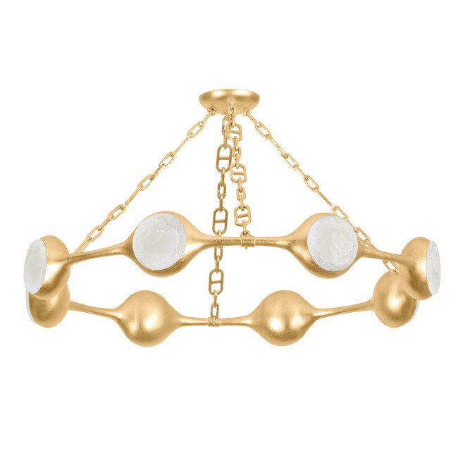 Riviere Chandelier by Corbett Lighting
