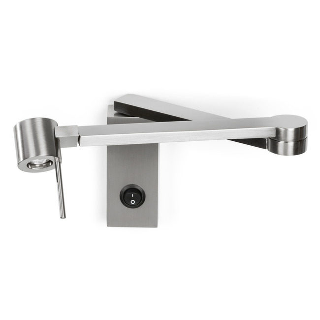 Manhattan Reading Swing Arm Wall Light by Contardi