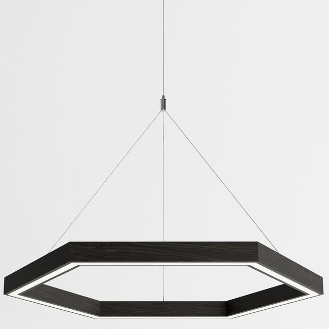Hexagon Chandelier by hollis+morris