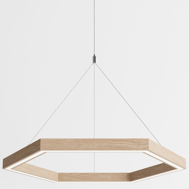 Hexagon Chandelier by hollis+morris