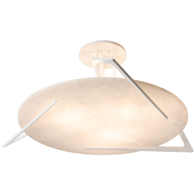 Callisto Semi Flush Ceiling Light by Hubbardton Forge
