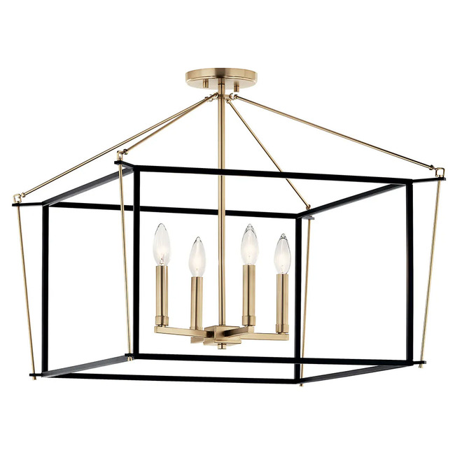 Eisley Semi Flush Ceiling Light by Kichler