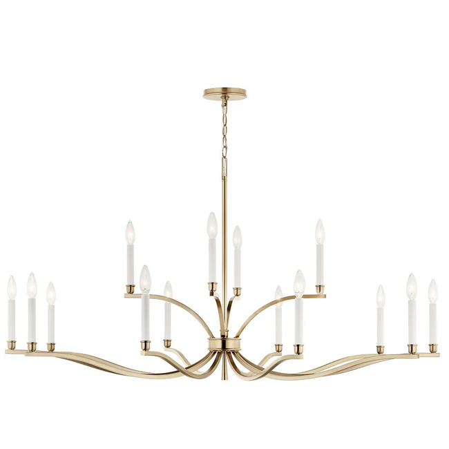Malene Two Tier Chandelier by Kichler