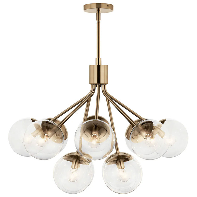 Silvarious Convertible Chandelier by Kichler