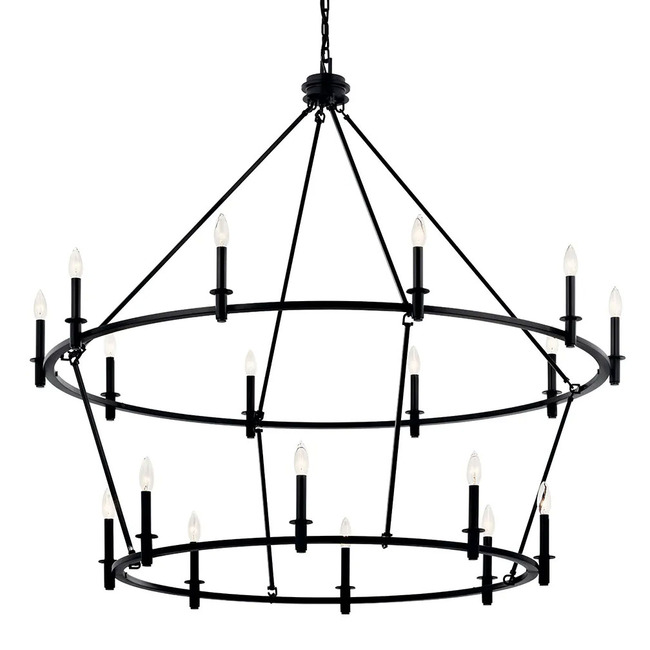Carrick Two Tier Chandelier by Kichler