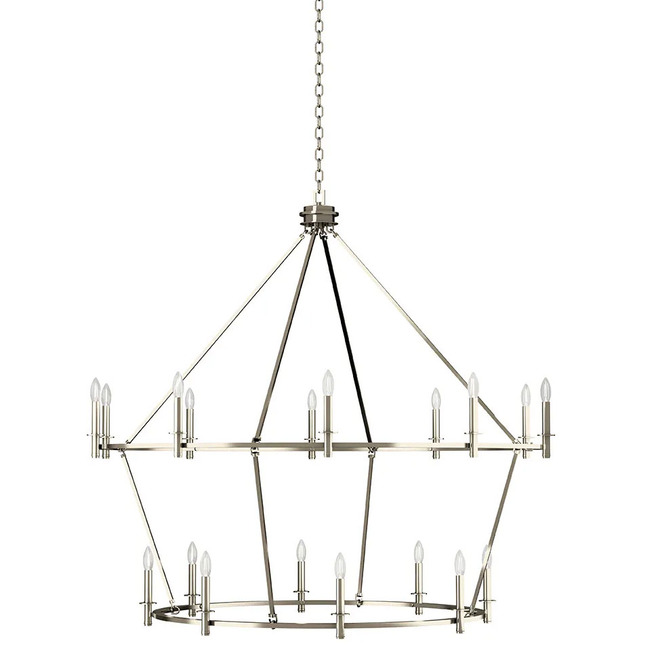 Carrick Two Tier Chandelier by Kichler