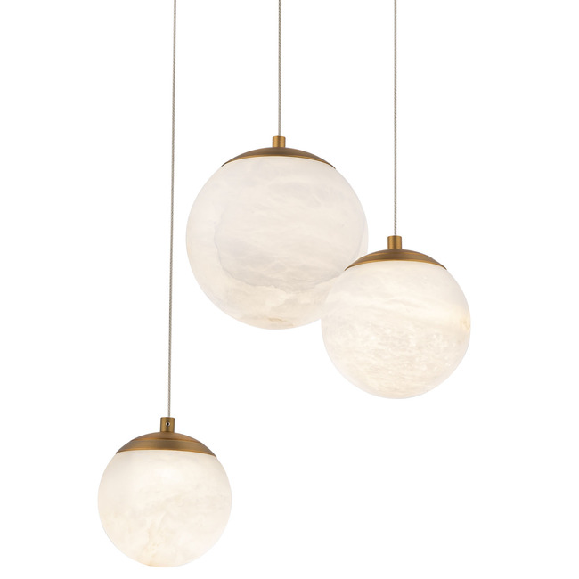 Pisces Color Select Round Multi Light Pendant by Modern Forms
