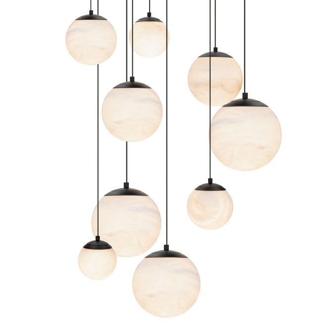 Pisces Color Select Round Multi Light Pendant by Modern Forms