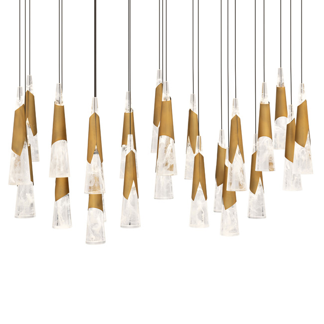Kilt Color Select Linear Multi Light Pendant by Modern Forms