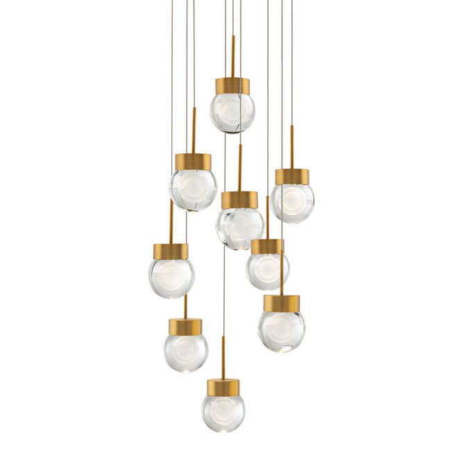 Double Bubble Round Multi Light Pendant by Modern Forms