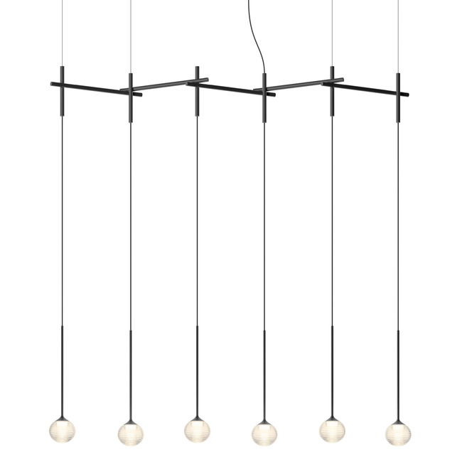 Algorithm Single Linear Pendant with Recessed Canopy by Vibia