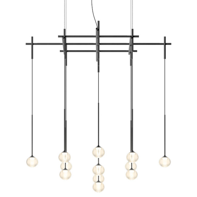 Algorithm Diamond Pendant with Recessed Canopy by Vibia