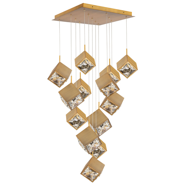 Ice Cube Square Multi Light Pendant by WAC Lighting