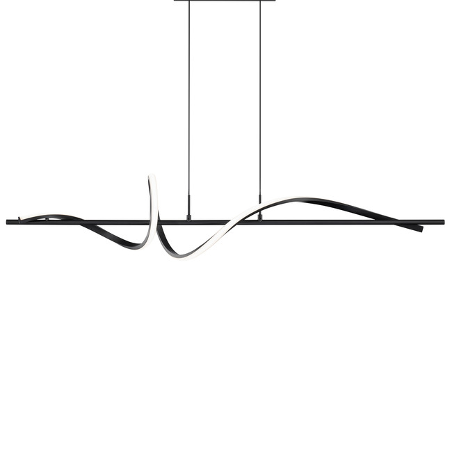 Corkscrew Color-Select Linear Pendant by WAC Lighting
