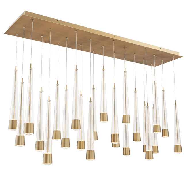 Quill Linear Multi Light Pendant by WAC Lighting
