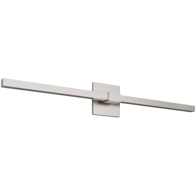 Tie Stix Metal Warm Dim Indirect Remote Power Vanity Light by PureEdge Lighting