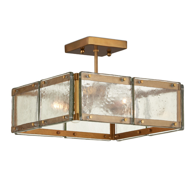 Countervail Ceiling Light by Currey and Company