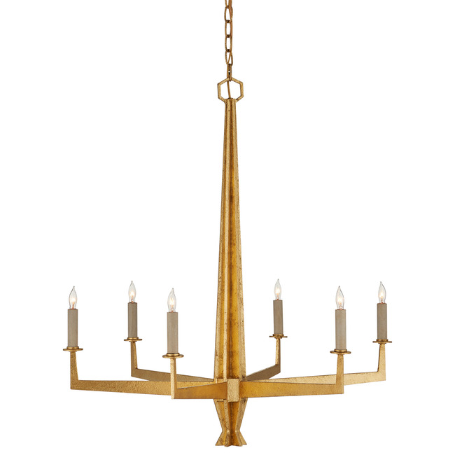 Goldfinch Chandelier by Currey and Company