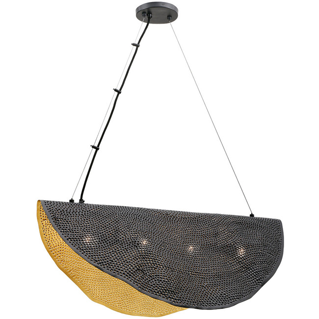 Lahar Linear Chandelier by Eurofase