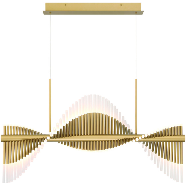 Voltik Linear Chandelier by Eurofase