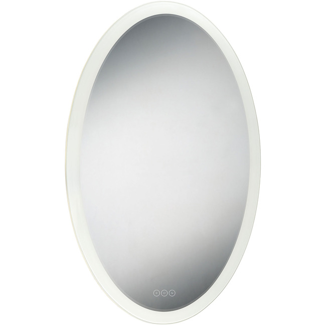 Benji Oval Color Select LED Mirror by Eurofase